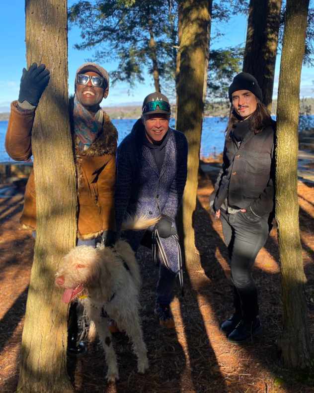 Pierre Antoine Alexandre and Barr Gilmore together in Muskoka